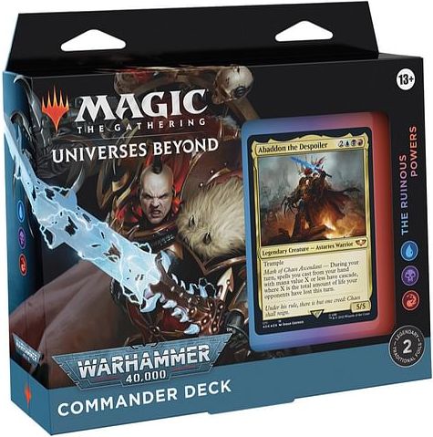 Magic: The Gathering Universes Beyond: Warhammer 40,000 Commander Deck - The Ruinous Powers - obrázek 1