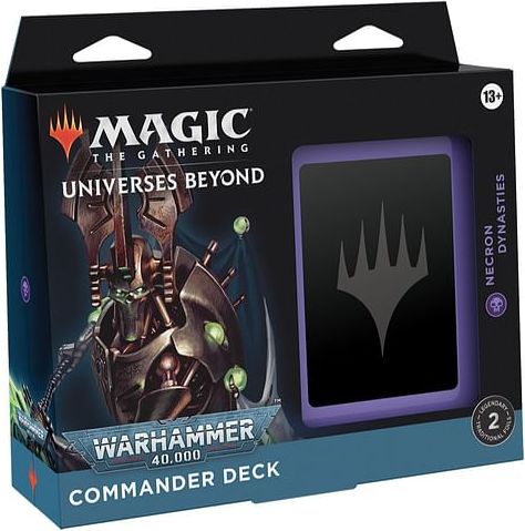 Magic: The Gathering Universes Beyond: Warhammer 40,000 Commander Deck - Necron Dynasties - obrázek 1