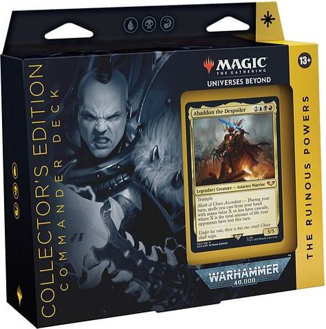 Magic: The Gathering Universes Beyond: Warhammer 40,000 Collector’s Edition Commander Deck - The Ruinous Powers - obrázek 1