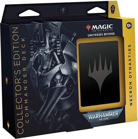 Magic: The Gathering Universes Beyond: Warhammer 40,000 Collector’s Edition Commander Deck - Necron Dynasties - obrázek 1
