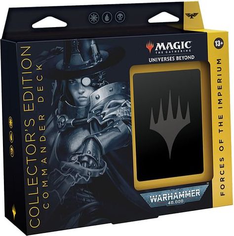 Magic: The Gathering Universes Beyond: Warhammer 40,000 Collector’s Edition Commander Deck - Forces of the Imperium - obrázek 1