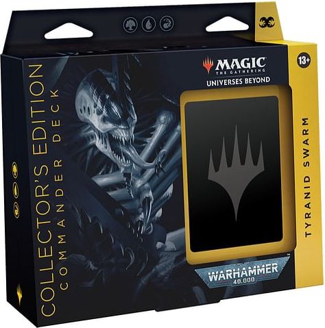Magic: The Gathering Universes Beyond: Warhammer 40,000 Collector’s Edition Commander Deck – Tyranid Swarm - obrázek 1