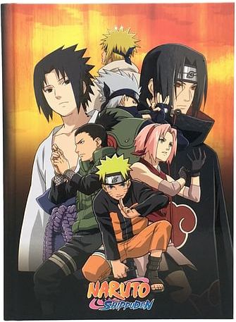 ABYstyle Zápisník Naruto Shippuden - Konoha Group A5 - obrázek 1