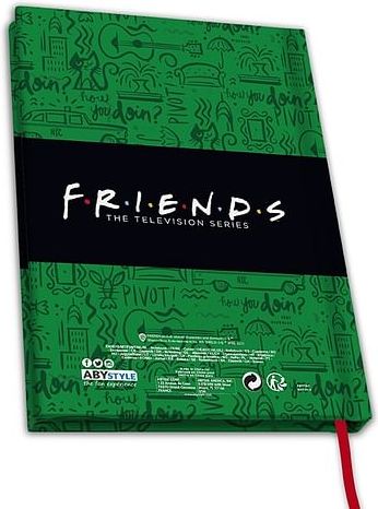 ABYstyle Zápisník Friends - Central Perk Doodle A5 - obrázek 5