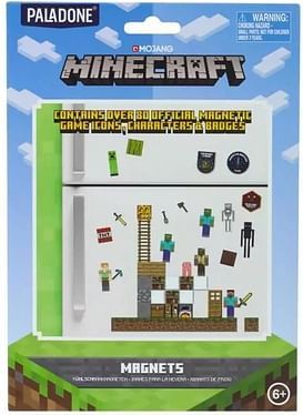 Paladone Sada magnetek Minecraft - Build a Level (84 ks) - obrázek 1