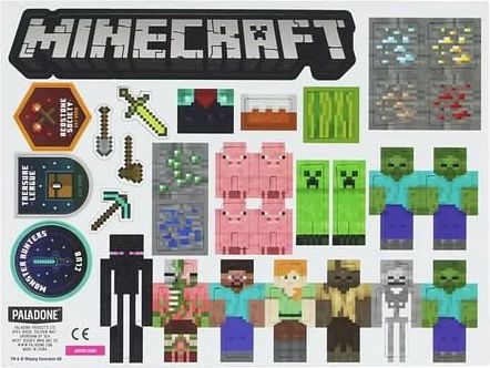 Paladone Sada magnetek Minecraft - Build a Level (84 ks) - obrázek 2