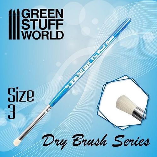 Štětec Green Stuff World Blue Series (Dry Brush) 3 - obrázek 1