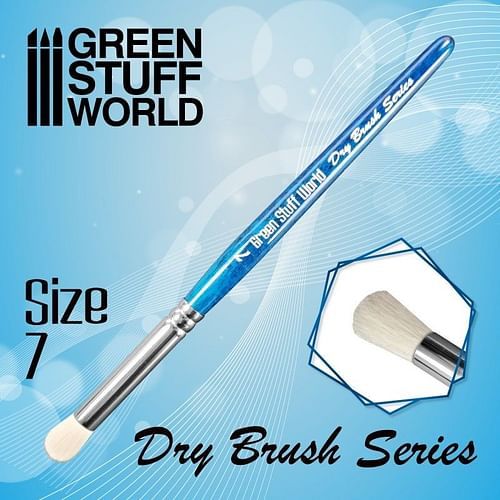 Štětec Green Stuff World Blue Series (Dry Brush) 7 - obrázek 1