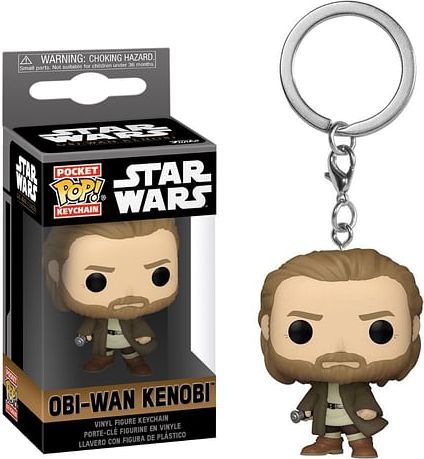 Funko Klíčenka Star Wars - Obi-Wan Kenobi Pocket POP! - obrázek 2