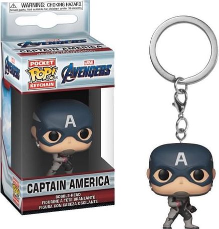 Funko Klíčenka Avengers: Endgame - Captain America Pocket Pop! - obrázek 1