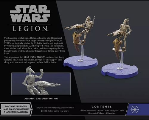 Star Wars Legion: STAP Riders Unit Expansion - obrázek 2