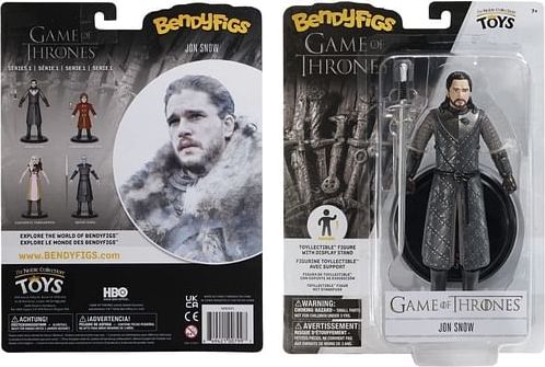 Noble Collection Figurka Bendyfigs Hra o trůny - Jon Snow - obrázek 3