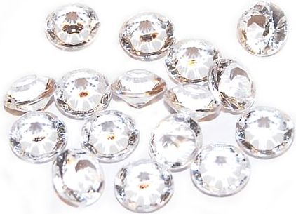 Hrací kamínky - diamanty, barva zlatá - obrázek 5