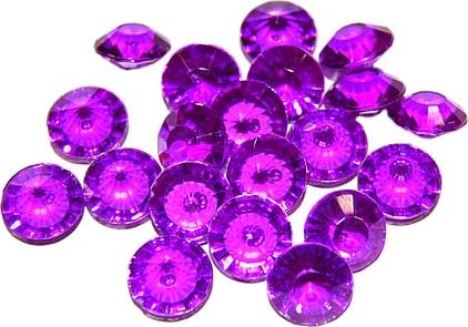Hrací kamínky - diamanty, barva zlatá - obrázek 10