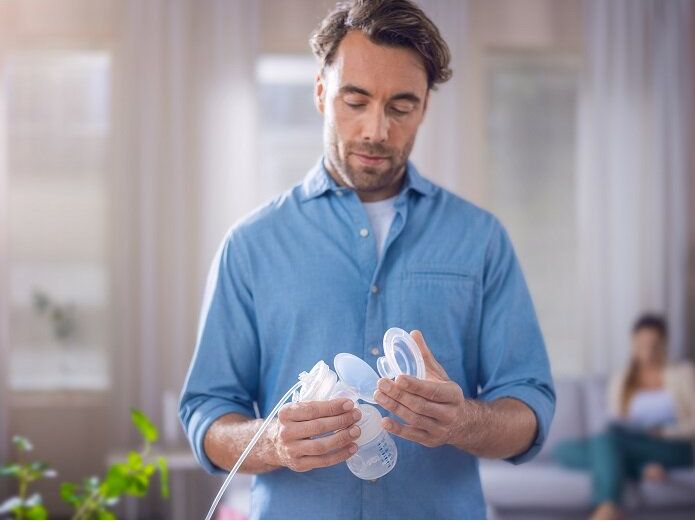 Philips AVENT Odsávačka mateřského mléka elek. SCF395/11 + MW Sterilizator + Krém na bradavky 30 ml - obrázek 9