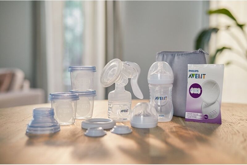 Philips AVENT Odsávačka mateřského mléka manuální, startovní sada + Krém na bradavky 30 ml - obrázek 7