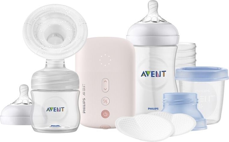 Philips AVENT Odsávačka mateřského mléka elektronická Single sada SCD395/21+Krém na bradavky 30 ml - obrázek 3