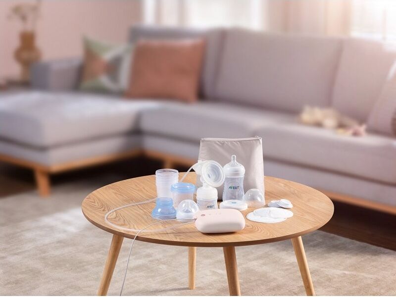 Philips AVENT Odsávačka mateřského mléka elektronická Single sada SCD395/21+Krém na bradavky 30 ml - obrázek 6