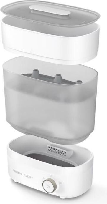 Philips AVENT Sterilizátor parní elektrický Premium SCF293/00 + Krém na bradavky 30 ml - obrázek 8