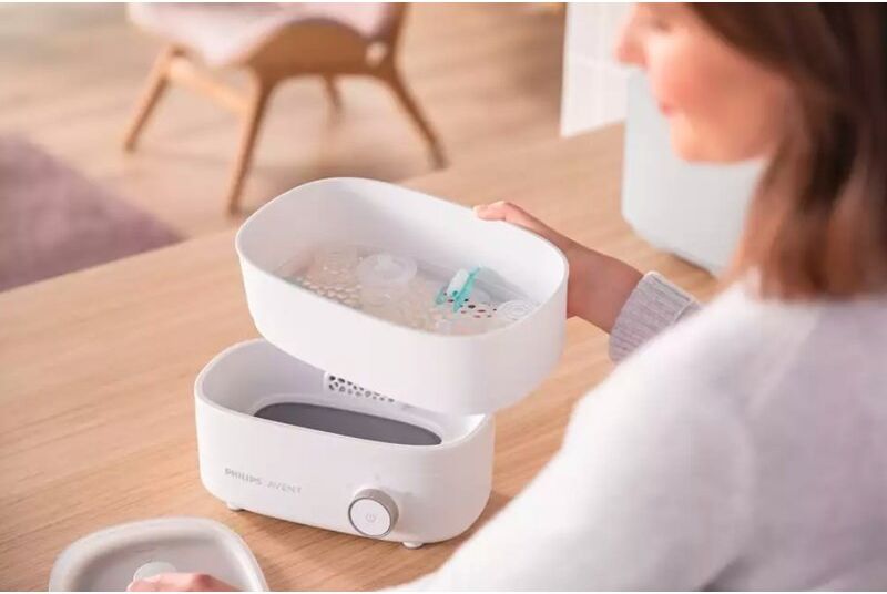Philips AVENT Sterilizátor parní elektrický Premium SCF293/00 + Krém na bradavky 30 ml - obrázek 12