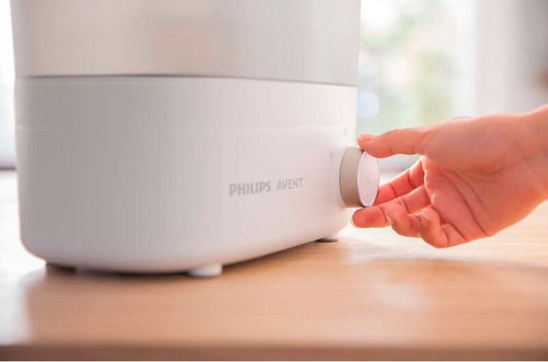 Philips AVENT Sterilizátor parní elektrický Premium SCF293/00 + Krém na bradavky 30 ml - obrázek 14