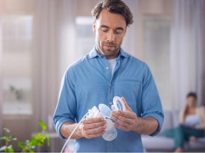 Philips AVENT Odsávačka mateřského mléka elektronická Premium DUO SCF398/11+Krém na bradavky 30 ml - obrázek 11