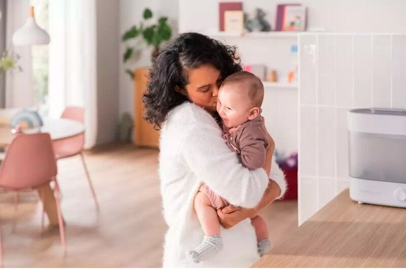 Philips AVENT Sterilizátor parní elektrický SCF291/00 + Krém na bradavky 30 ml - obrázek 3