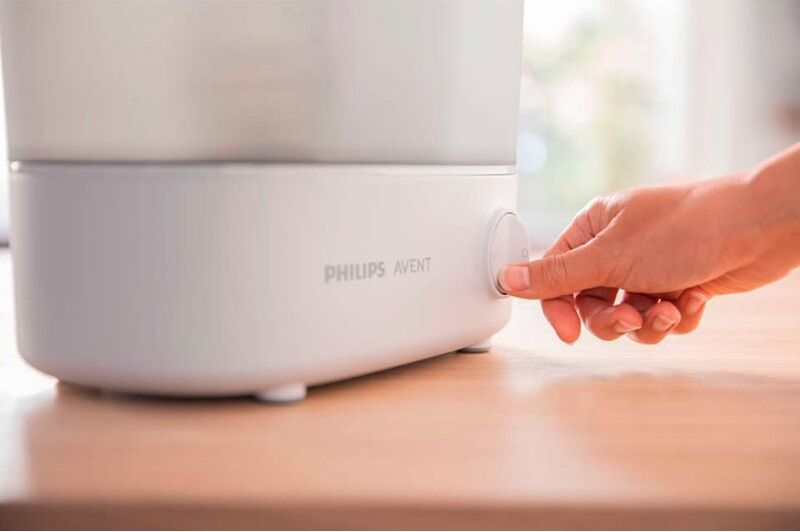 Philips AVENT Sterilizátor parní elektrický SCF291/00 + Krém na bradavky 30 ml - obrázek 12