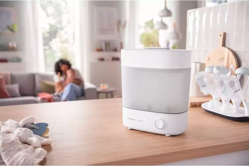 Philips AVENT Sterilizátor parní elektrický SCF291/00 + Krém na bradavky 30 ml - obrázek 13
