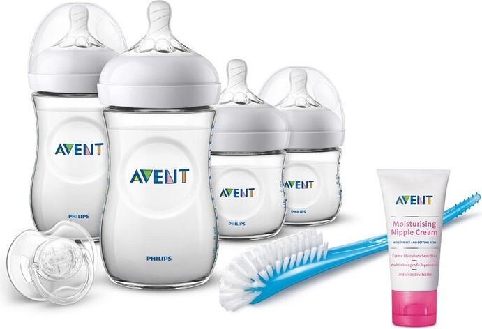Philips AVENT Novorozenecká startovní sada Natural + Krém na bradavky 30 ml - obrázek 1