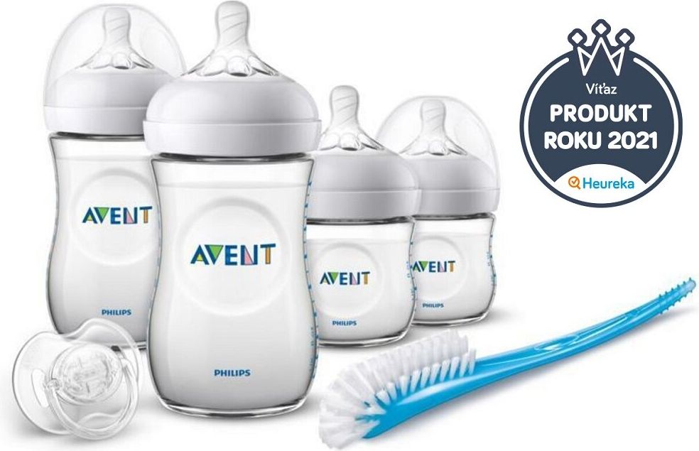 Philips AVENT Novorozenecká startovní sada Natural + Krém na bradavky 30 ml - obrázek 2