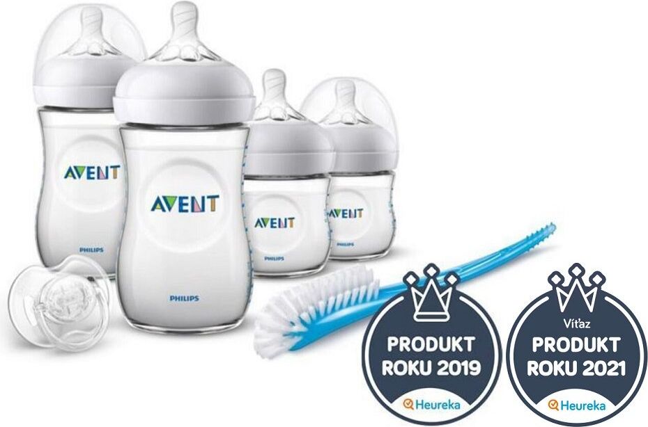 Philips AVENT Novorozenecká startovní sada Natural + Krém na bradavky 30 ml - obrázek 3
