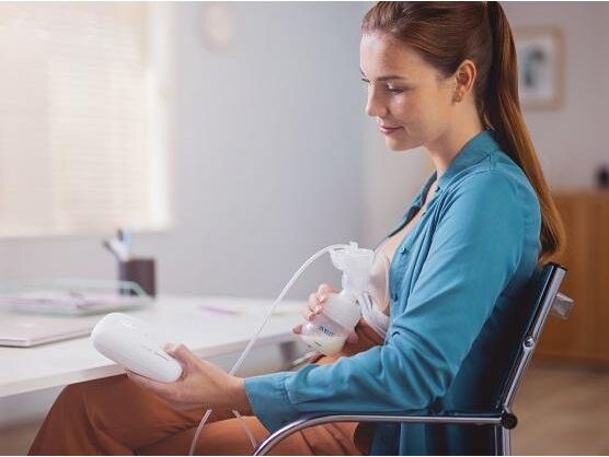 Philips AVENT Odsávačka mateřského mléka elektr. Premium dobíjecí SCF396/11+Krém na bradavky 30 ml - obrázek 6