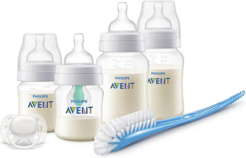 Philips AVENT Novorozenecká startovní sada Anti-colic s ventilem AirFree + Krém na bradavky 30 ml - obrázek 2