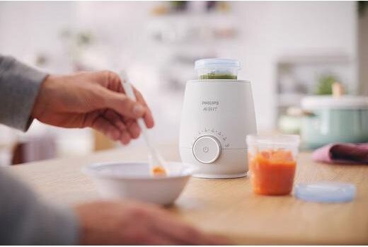 Philips AVENT Ohřívač lahví a dětské stravy Premium SCF358/00 + Krém na bradavky 30 ml - obrázek 7