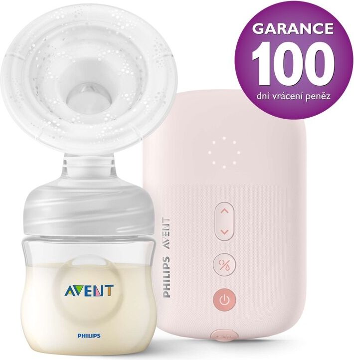 Philips AVENT Odsávačka mat. ml. elektronická Single SCF395/11 + Krém na bradavky 30 ml - obrázek 2