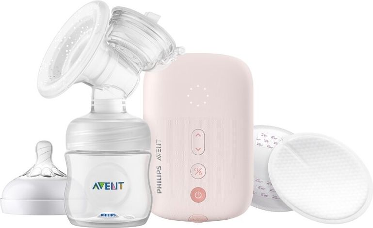 Philips AVENT Odsávačka mat. ml. elektronická Single SCF395/11 + Krém na bradavky 30 ml - obrázek 3