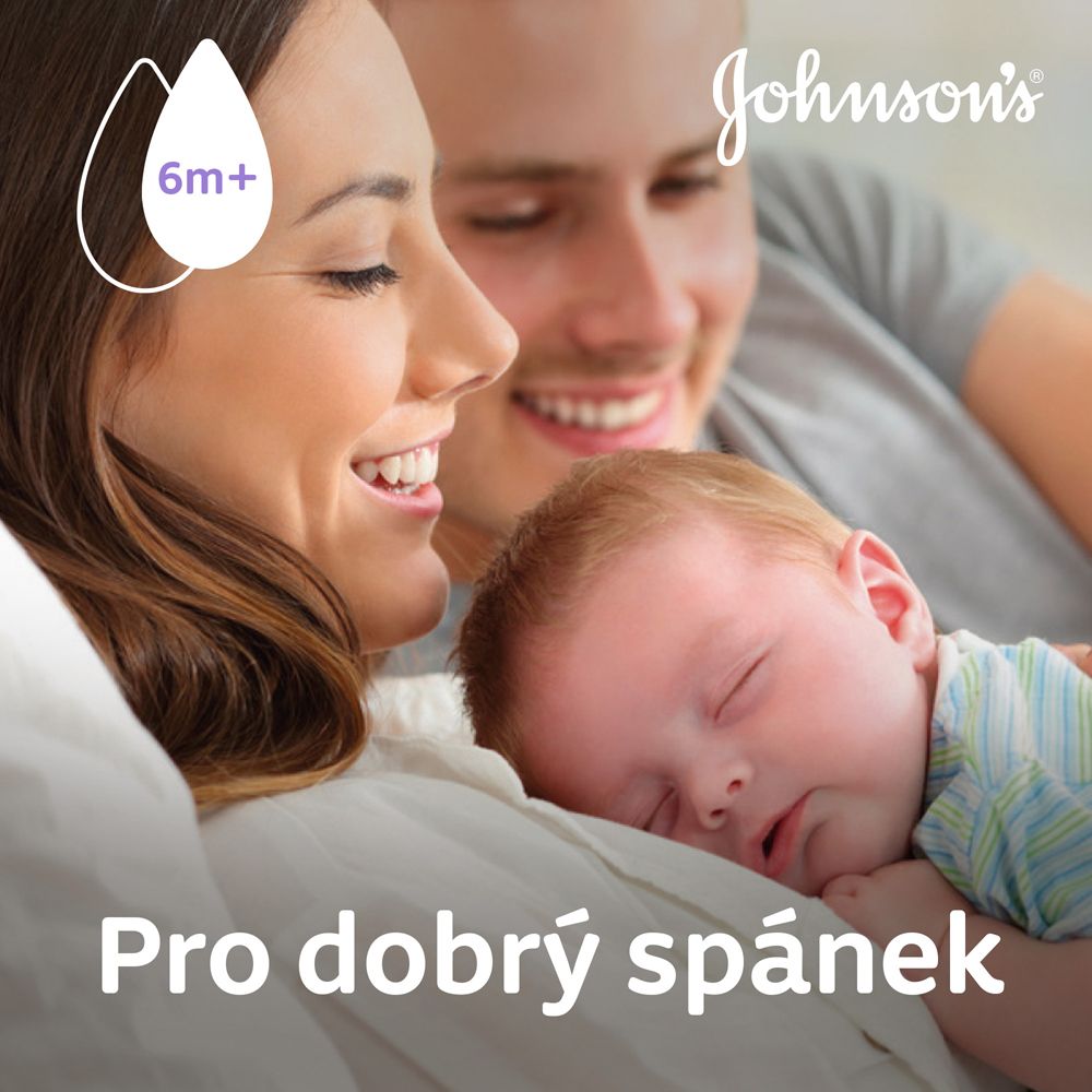 JOHNSON'S® Bedtime koupel pro dobré spaní, náhradní náplň 1000 ml - obrázek 4