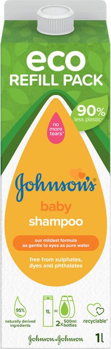 JOHNSON'S® Šampon dětský, náhradní náplň 1000 ml - obrázek 1