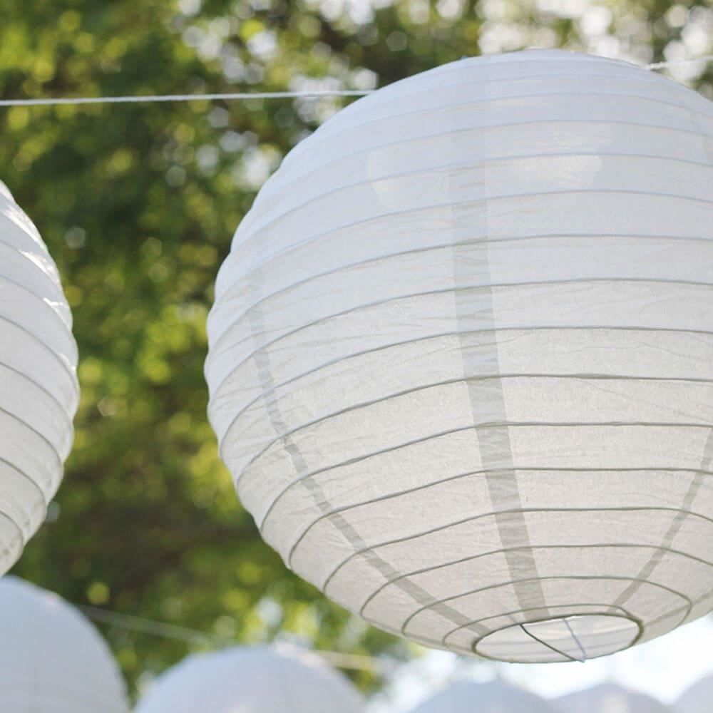 Papírový lampion 25 cm - obrázek 3