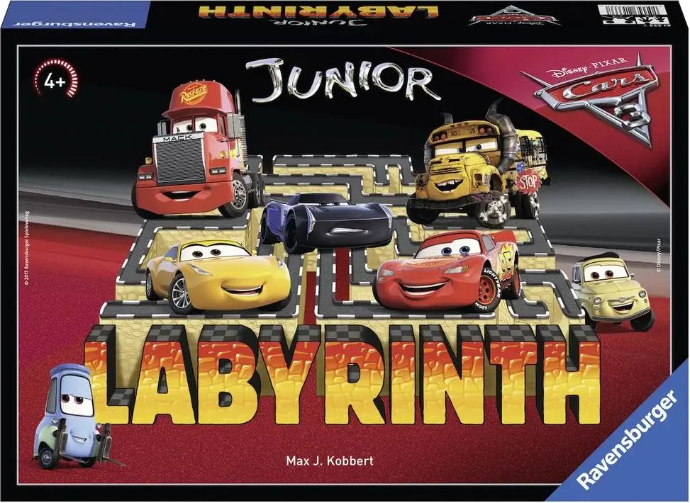 Ravensburger Disney Auta 3 - Labyrinth Junior - obrázek 1