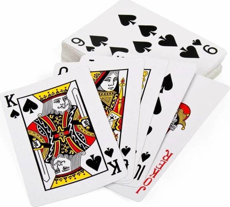 VETRO PLUS Karty dvouhlavé na poker, 2 sady - obrázek 1