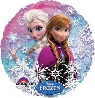 Hollywood Héliový balón Anna a Elsa - Frozen - 43 cm - obrázek 1