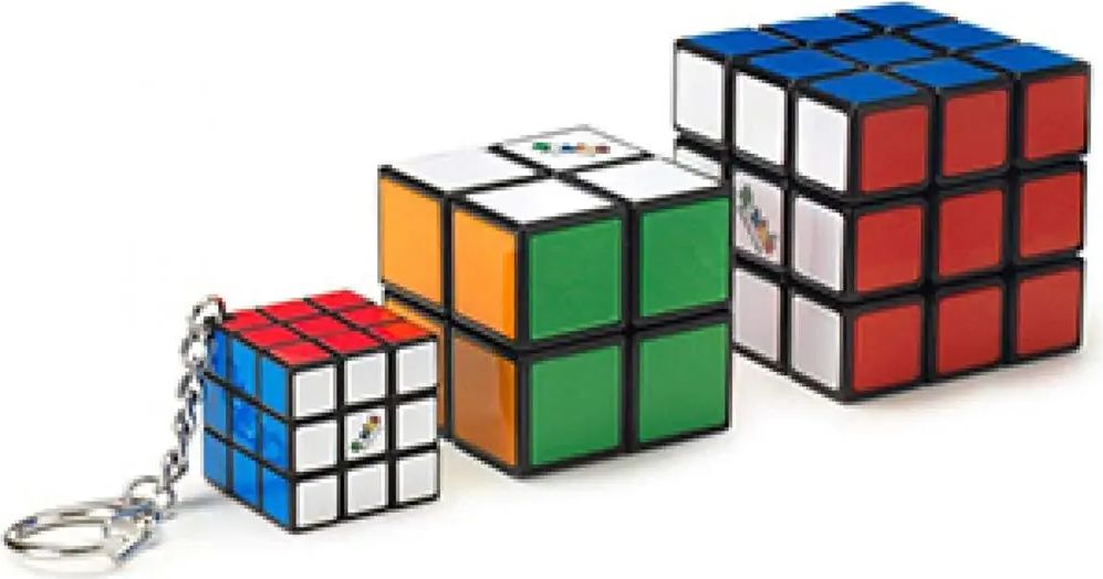 Rubik Rubikova kostka sada 3x3 2x2 a 3x3 přívěsek - obrázek 1