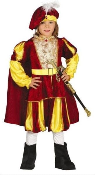 Guirca Kostým dětský Princ 3-4 roky (vel. 98-104 cm) - obrázek 1