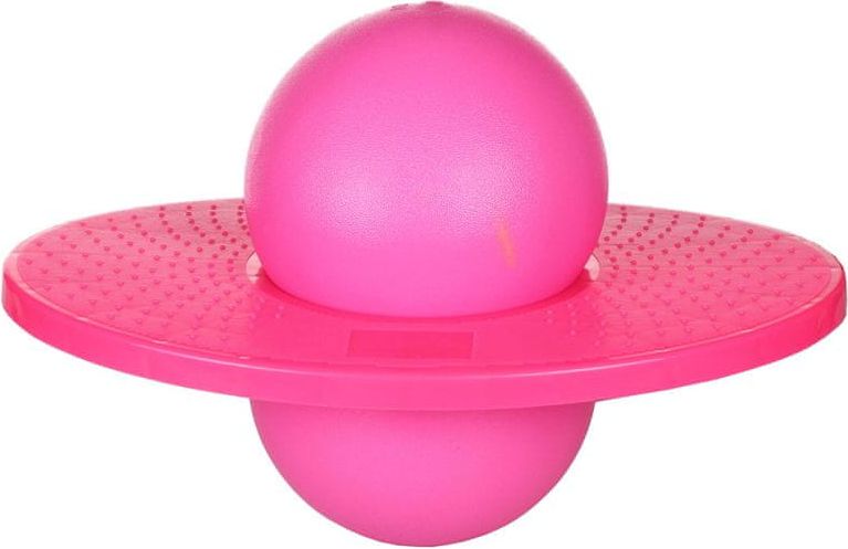 Merco Jump Ball skákací míč růžová - obrázek 1