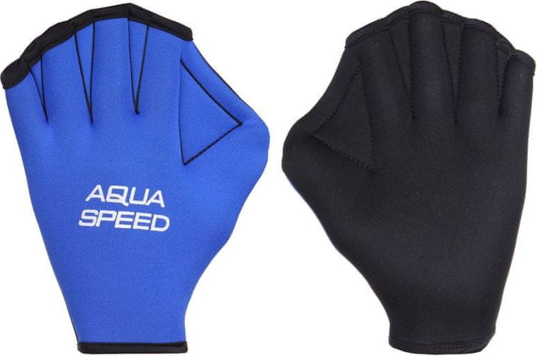 Aqua Speed Paddle Neo plavecké rukavice, M - obrázek 1