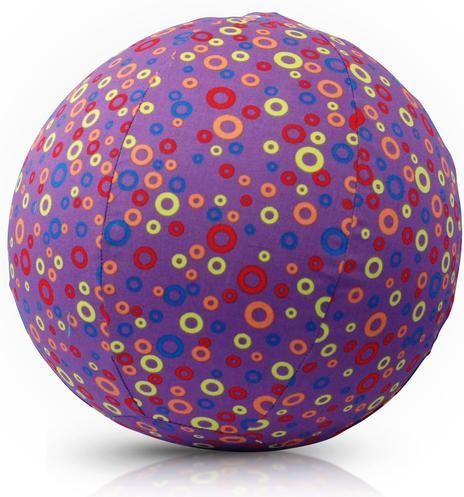 Bubabloon Dětský balón - kroužky fialový - obrázek 1
