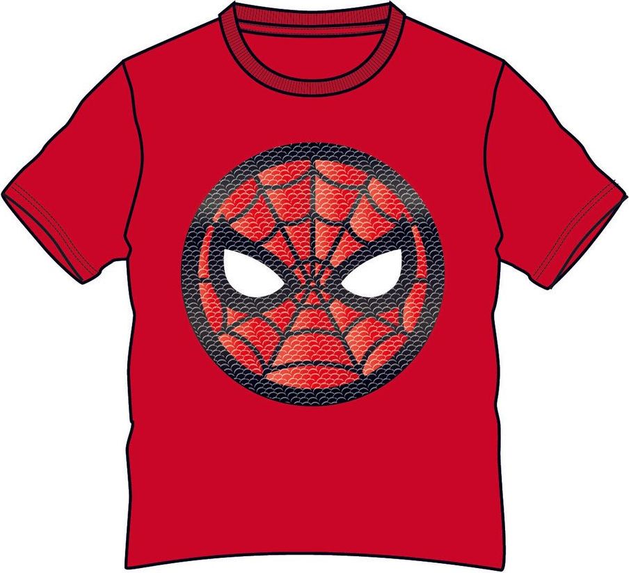Disney by Arnetta chlapecké tričko Spiderman 104 červená - obrázek 1
