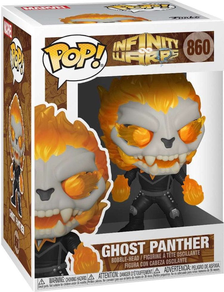 Funko POP! Marvel: Infinity Warps - Ghost Panther - obrázek 1